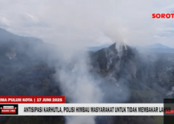 Antisipasi Karhutla, Polisi Himbau Masyarakat untuk Tidak Sengaja Membakar Lahan