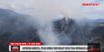 Antisipasi Karhutla, Polisi Himbau Masyarakat untuk Tidak Sengaja Membakar Lahan