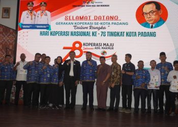Wako Fadly Amran Luncurkan Koperasi Merah Putih di Kota Padang