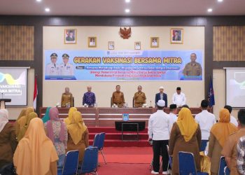 Dukung Sukseskan Bulan Imunisasi Anak Sekolah 2025, Pemko Payakumbuh Gelar Gerakan Vaksinasi