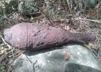 Warga Sunggai Bangek Temukan Mortir Uso Saat Merambah Ladang