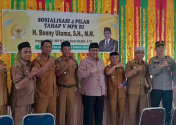 Sosialisasi Empat Pilar, Anggota DPR RI Benny Utama Ajak Masyarakat Sikapi Isu Sara Hingga Modernisasi Zaman