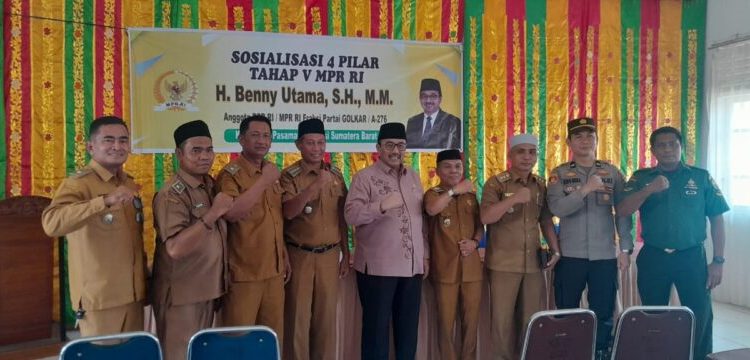 Sosialisasi Empat Pilar, Anggota DPR RI Benny Utama Ajak Masyarakat Sikapi Isu Sara Hingga Modernisasi Zaman