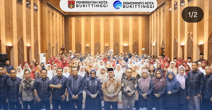 Wakil Wali Kota Bukittinggi Buka Workshop Peningkatan Mutu Kepala Sekolah Se-Sumatra Barat