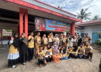 Puluhan Peserta Ikuti Pelatihan Batik Gambir di Kabupaten Lima Puluh Kota