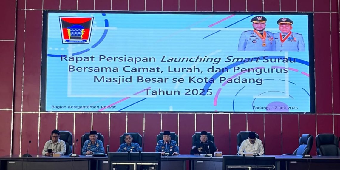 Pemko Padang Segera Launching Smart Surau, Terapkan Konsep Pembelajaran Berbasis Teknologi