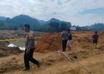 Polisi Tindak Tambang Emas Ilegal di Solok Selatan