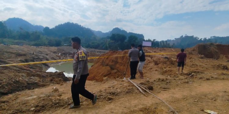 Polisi Tindak Tambang Emas Ilegal di Solok Selatan
