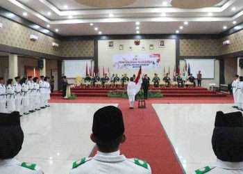Wawako Payakumbuh Kukuhkan Paskibraka 2025