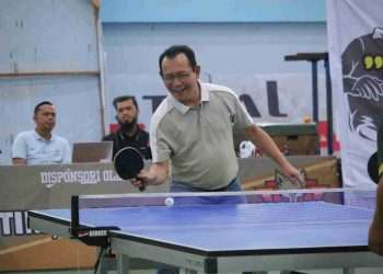 Wako Payakumbuh Tutup Kejuaraan Tenis Meja di GOR Nan Ampek