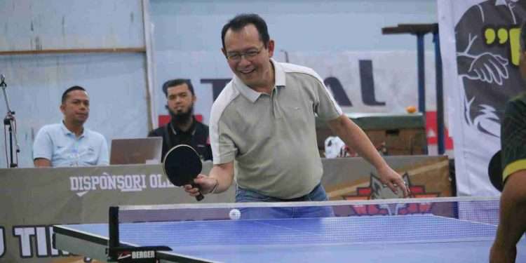 Wako Payakumbuh Tutup Kejuaraan Tenis Meja di GOR Nan Ampek