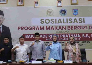 Pemko Payakumbuh Gelar Sosialisasi MBG Bersama Komisi IX DPR RI