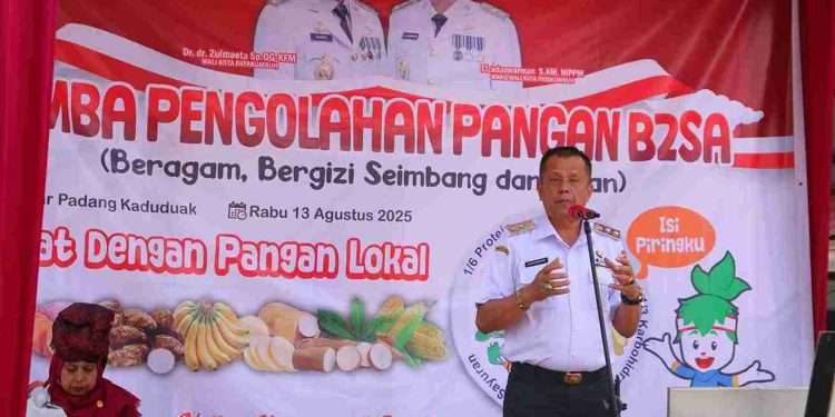 Pemko Payakumbuh Gelar Lomba Pengelolaan Pangan B2SA dan Bazar Pasar Murah