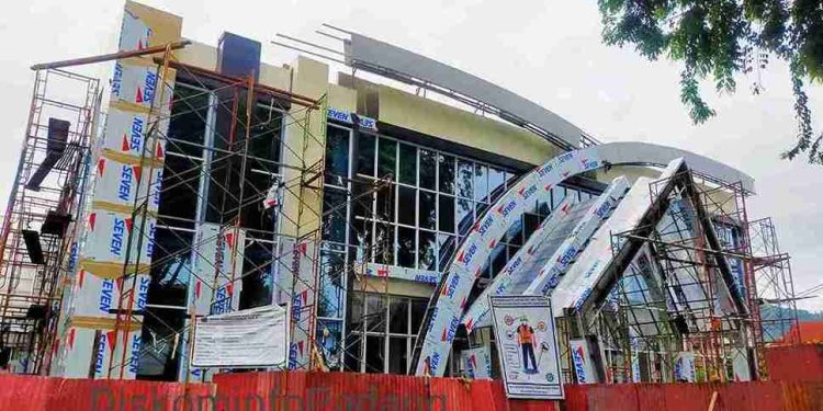 Gedung Perpustakaan Padang Hampir Rampung, Begini Penampakannya