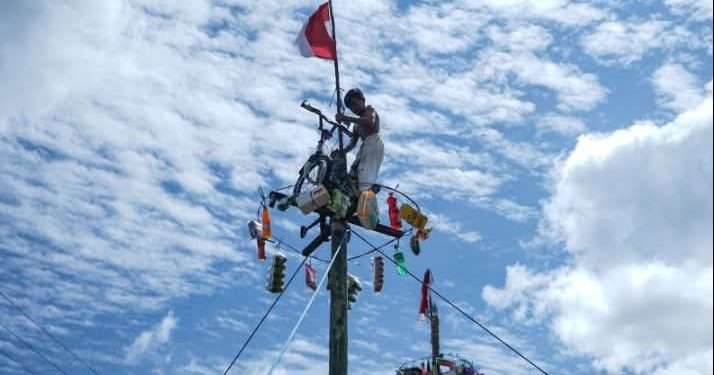 Minim Edukasi, Bupati Tanah Datar Himbau Masyarakat Tidak Selenggarakan Panjat Pinang