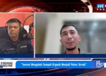 Ilham Akbar di RRI Padang: Maggot Solusi Cerdas Kurangi Sampah dan Tingkatkan Ekonomi