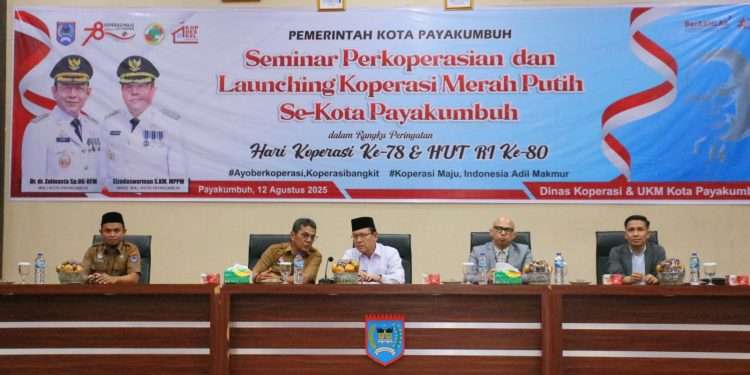 Peringati HUT Koperasi Ke-78, Pemko Payakumbuh Gelar Seminar dan Launching Koperasi Merah Putih