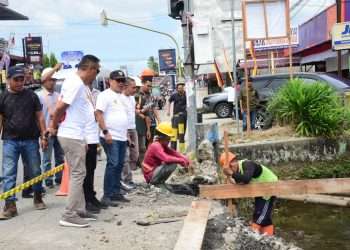 Tinjau Progres Rehabilitasi Irigasi di Sicincin, JKA : Semoga Sicincin Tidak Banjir Lagi