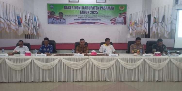 Raker KONI Pasaman, Ini Harapan Wabup Parulian Dalimunthe