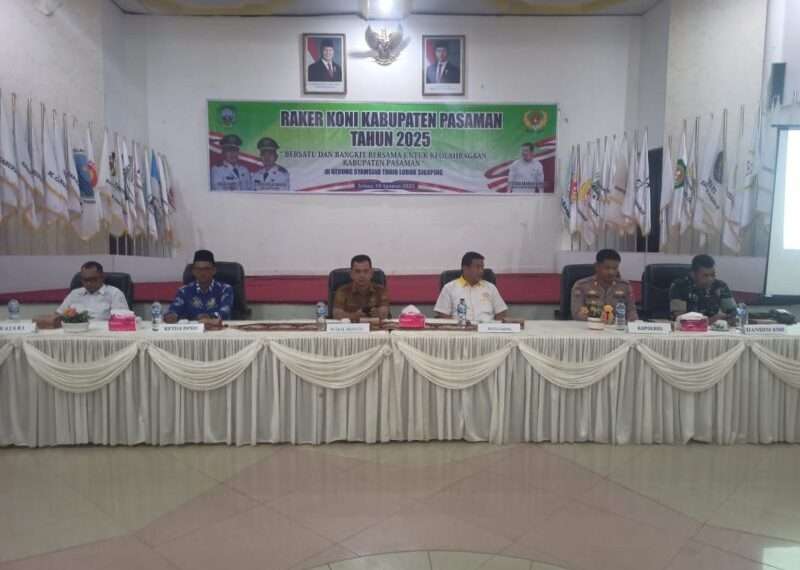 Raker KONI Pasaman, Ini Harapan Wabup Parulian Dalimunthe