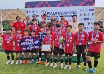 Padang Peduli FC U-12 Raih Juara II Piala Menpora 2025