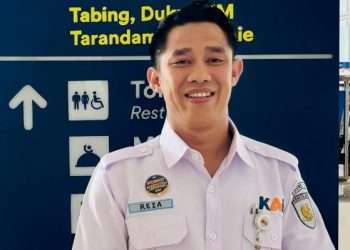 KAI Divre II Sumbar Ingatkan, Keselamatan di Perlintasan Sebidang Bergantung pada Kepatuhan Pengguna Jalan