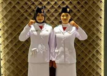 Pembawa Baki Bendera di Upacara HUT RI ke-80 Kota Padang: Gugup, Bangga, dan Haru