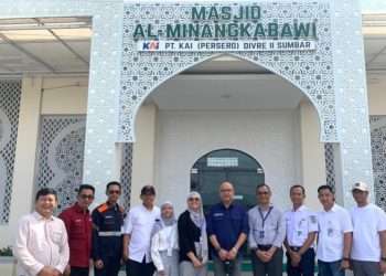 Tim Penilaian Indonesia Muslim Travel Index 2025 Apresiasi Fasilitas Ramah Muslim di Stasiun Padang