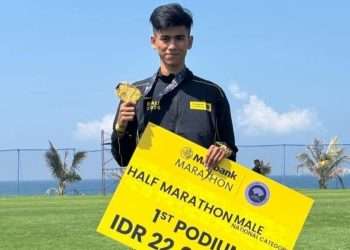Atlet Muda Padang Juara Half Marathon 21 Km