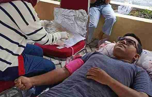 Sambut Hari Kemerdekaan, PMI Limapuluh Kota Gelar Aksi Donor Darah