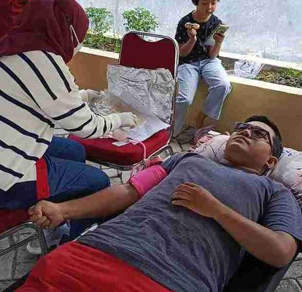 Sambut Hari Kemerdekaan, PMI Limapuluh Kota Gelar Aksi Donor Darah