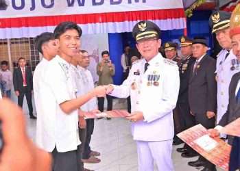 Tampilkan Sosiodrama, Anak Binaan Lapas Kelas IIB Tanjung Pati Peringati HUT Kemerdekaan RI