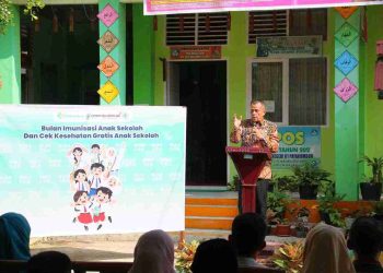 Pemko Payakumbuh Luncurkan Program Bulan Imunisasi Anak Sekolah