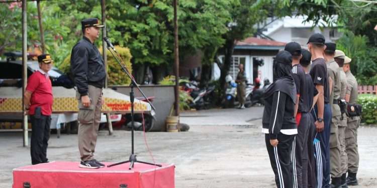 150 Satgas Baru Resmi Perkuat Keamanan dan Kenyamanan Kota Padang