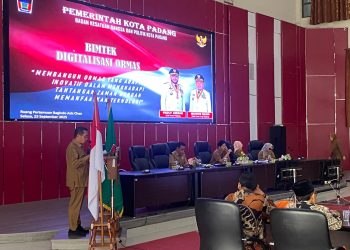 Pemko Padang Dorong Ormas Gunakan Digitalisasi untuk Pelaporan