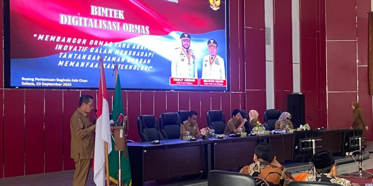 Pemko Padang Dorong Ormas Gunakan Digitalisasi untuk Pelaporan