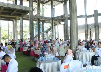 ASN Pemko Pariaman “Badoncek” Lanjutkan Pembangunan Masjid Nurul Iman Desa Naras I