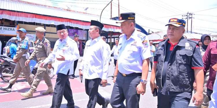 Pemko Payakumbuh Ucapkan Terimakasih Atas Bantuan Pasca Kebakaran Dari Baznas Kota Padang