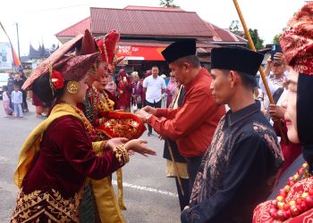 Prosesi Adat Mauluan Kain, Event yang Diangkat Nagari Aia Tabik dalam Kegiatan Satu Nagari Satu Event