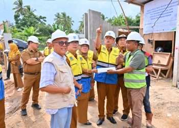 Pemko Payakumbuh Monitoring Pembangunan Puskesmas Parit Rantang