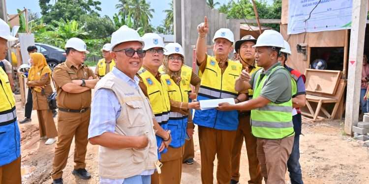 Pemko Payakumbuh Monitoring Pembangunan Puskesmas Parit Rantang