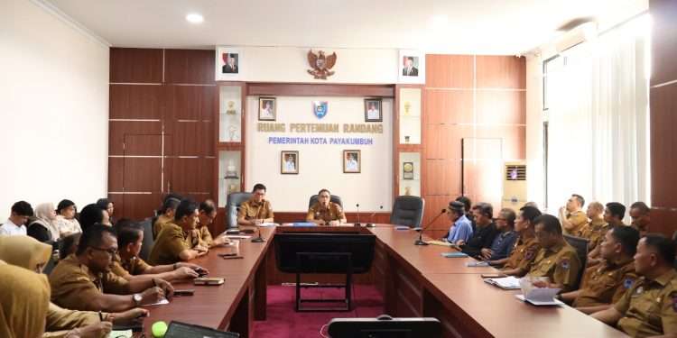 ASN Pemko Payakumbuh Gelar Penggalangan Dana untuk Pembangunan Lapak Pedagang Korban Kebakaran