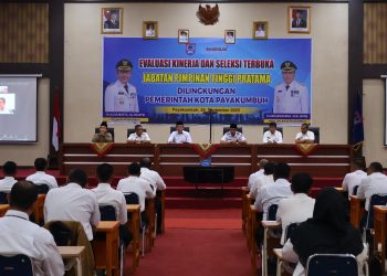 46 Pejabat Ikuti Seleksi Terbuka untuk Jabatan Eselon II Pemko Payakumbuh