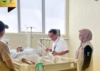 JKA Jenguk Korban Kekerasan di RS Yosudarso Padang