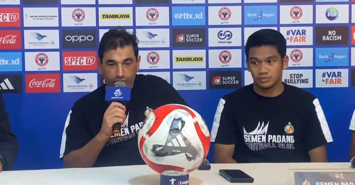 Semen Padang Siap Tempur, Almeida: Target 3 Poin Lawan Bali United