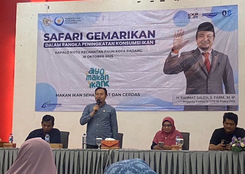 Rahmat Saleh Dorong Gerakan Gemarikan demi Tekan Angka Stunting
