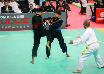 Lima Pesilat Sumbar Lolos ke Semifinal PON Beladiri 2025 di Kudus