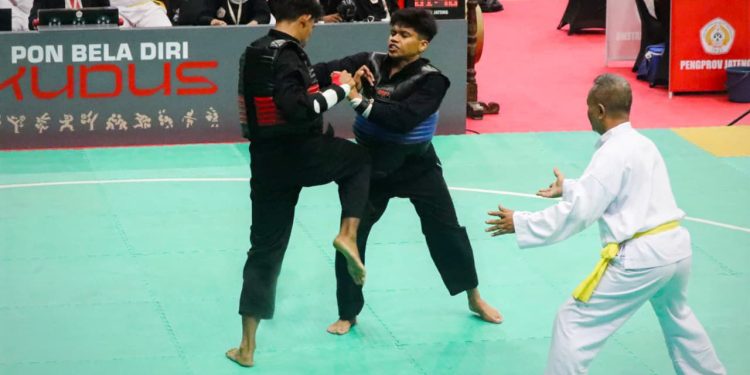 Lima Pesilat Sumbar Lolos ke Semifinal PON Beladiri 2025 di Kudus