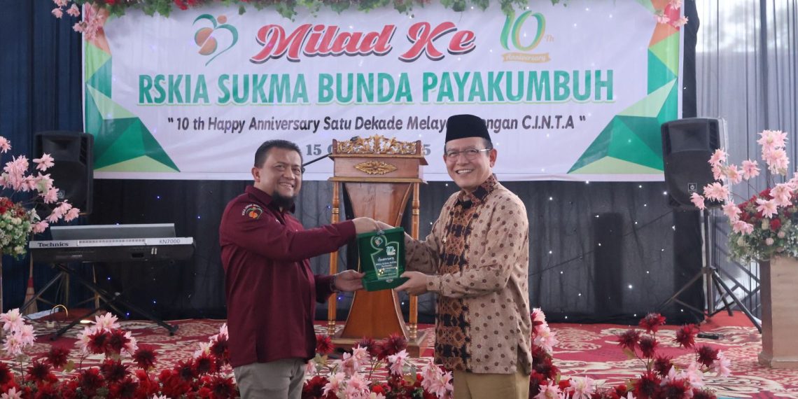 Wali Kota Payakumbuh Hadiri Puncak Milad ke-10 RSKIA Sukma Bunda