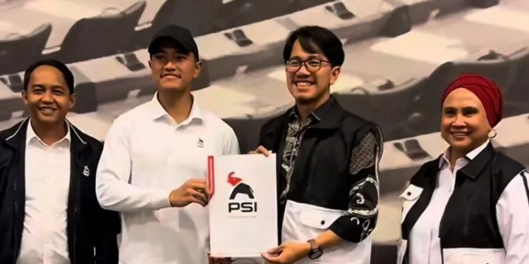 Kaesang Tunjuk Taufiqur Rahman Anak Gubernur Mahyeldi Jadi Ketua DPW PSI Sumbar